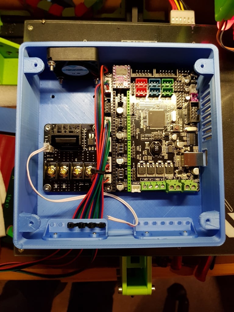 MKS Control Board (Base and Gen L) plus MosFet Box + LCD Enclosure