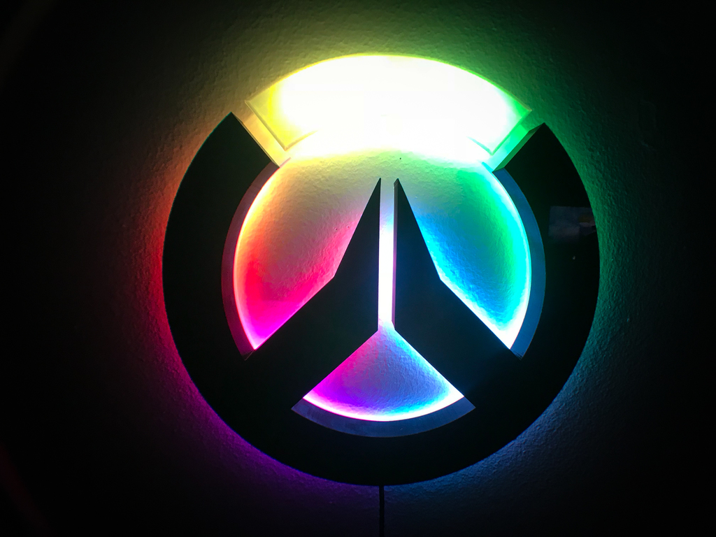 Overwatch Backlit Logo