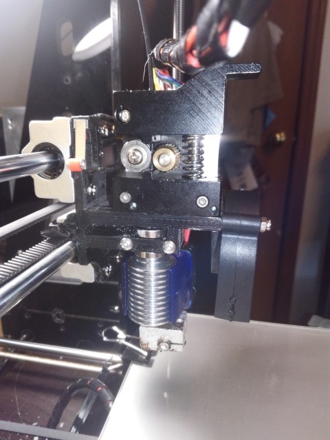 Prusa Direct Drive E3D extruder mount