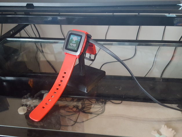 Pebble time docking stand