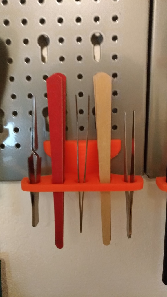Revell Tweezers and Sanding Sticks Holder for Metric Pegboards 