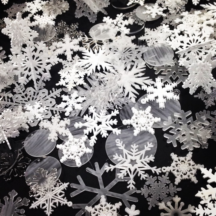 Various Snowflake Ornaments