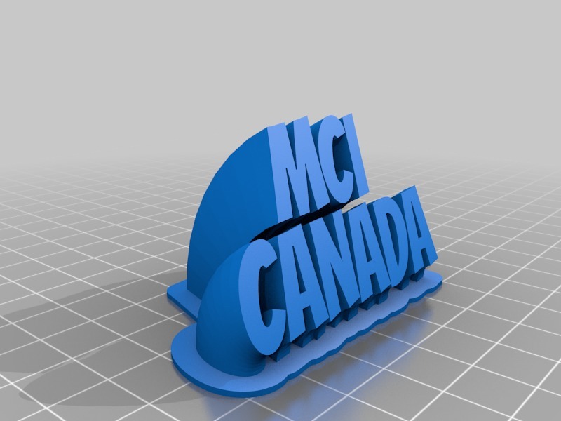 MCI CANADAname plate