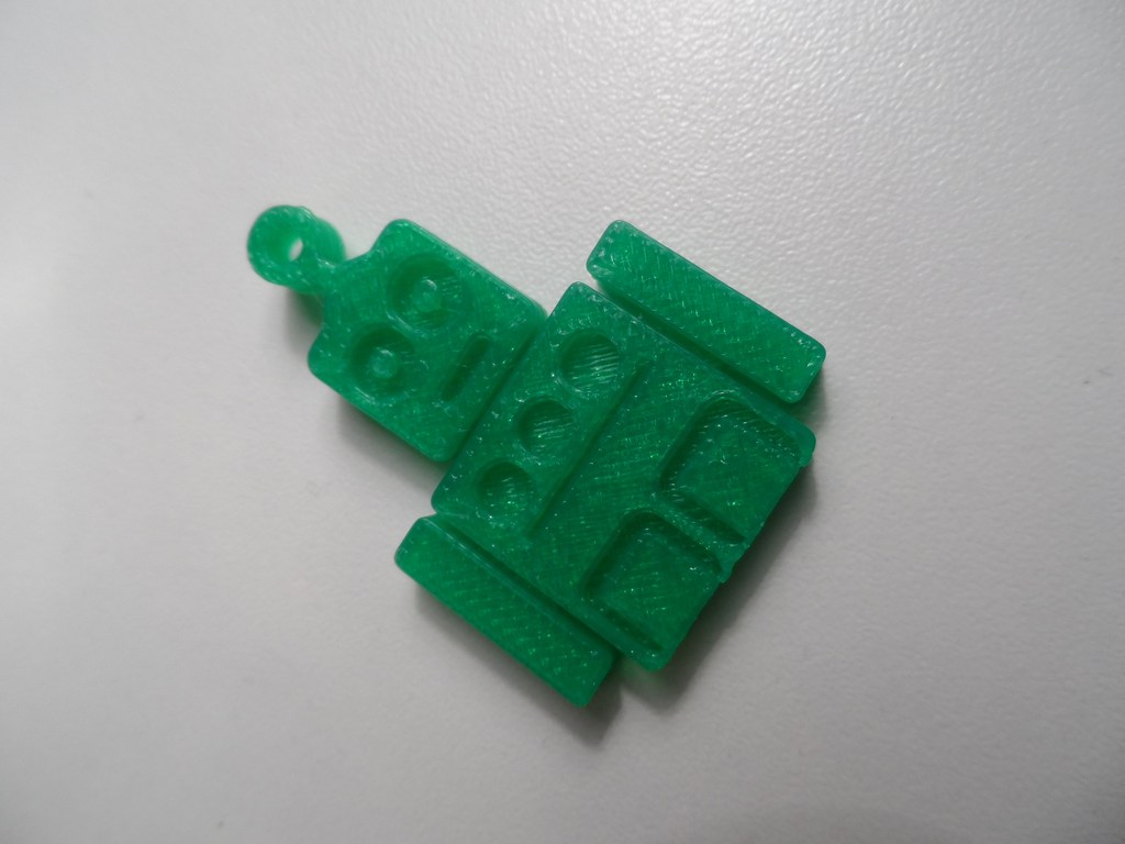 SHF Logo Robot Keychain