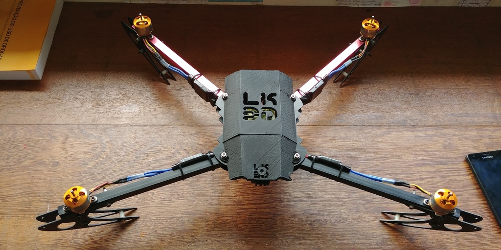 X525 drone cover with gopro mount like mavic
