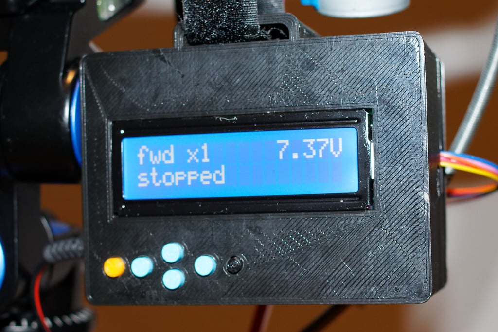 arduino lcd display keypad shield enclosure case uno