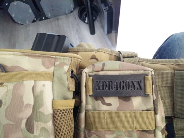 Molle Name Tag