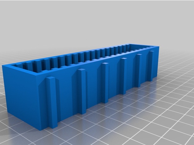 20x SD-Card Rack print more boxes and attache with eachother