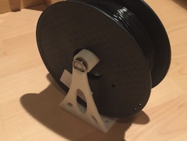 Spool holder with ball bearing 608zz / support bobine filament avec roulement a bille 608zz