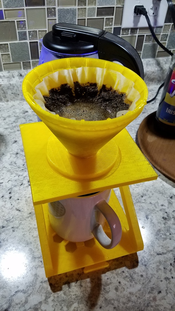 Coffee Pour Over Stand with Drip Tray