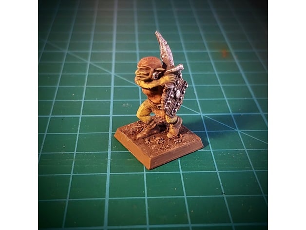 Image of Goblin with sabre 28mm (NO SUPPORTS)
