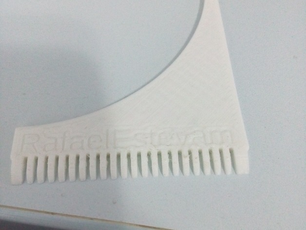 Customizable Beard comb and line tool