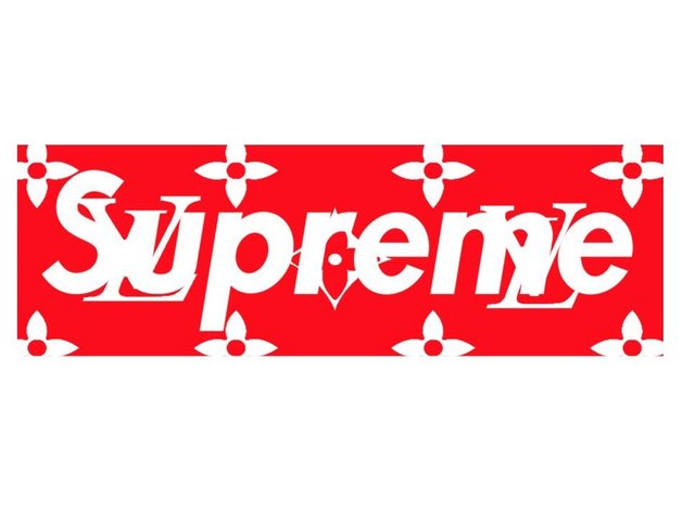 Supreme x Louis Vuitton logo by Simozhd - Thingiverse