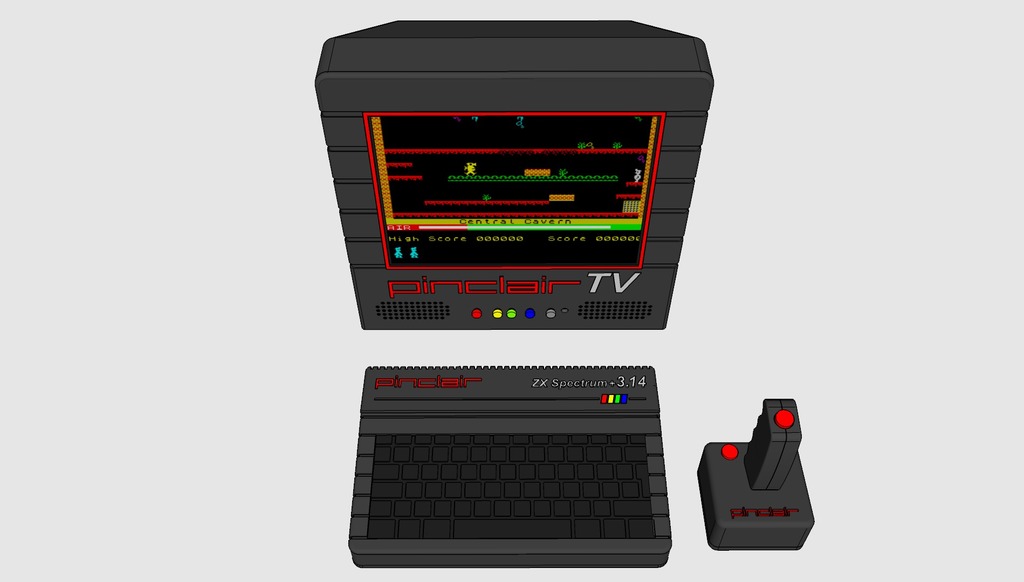 Pinclair ZX Spectrum +3.14 (Raspberry PI Retro Computer)