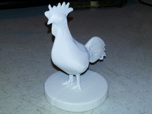 Proud Rooster Sliced to Print