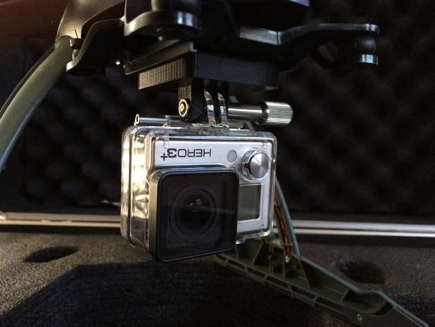 Fixed GoPro Mount for 350 QX Gimbal Attachment