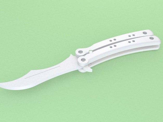 Improved Butterfly Knife From CS:GO