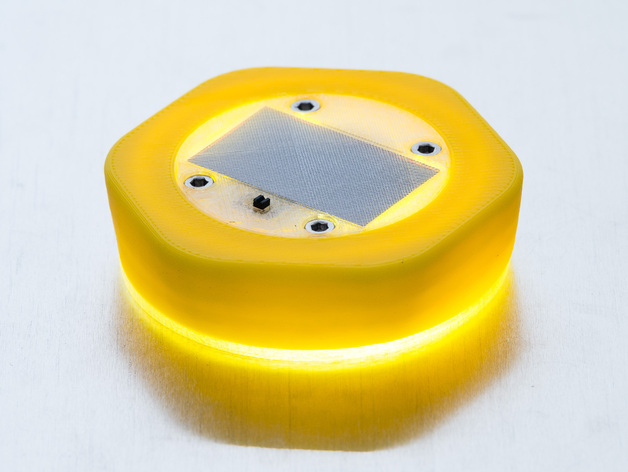 Solar Bottle Cap Lantern