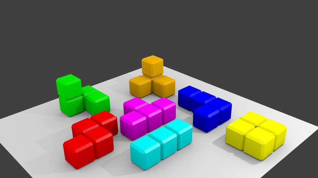 Tetris Puzzel Cube