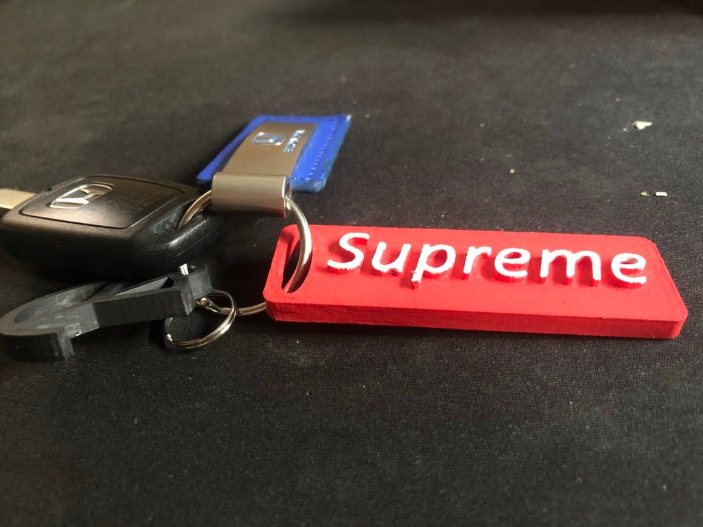 Supreme keychain
