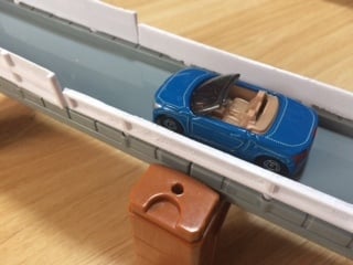 Guardrail for tomica system