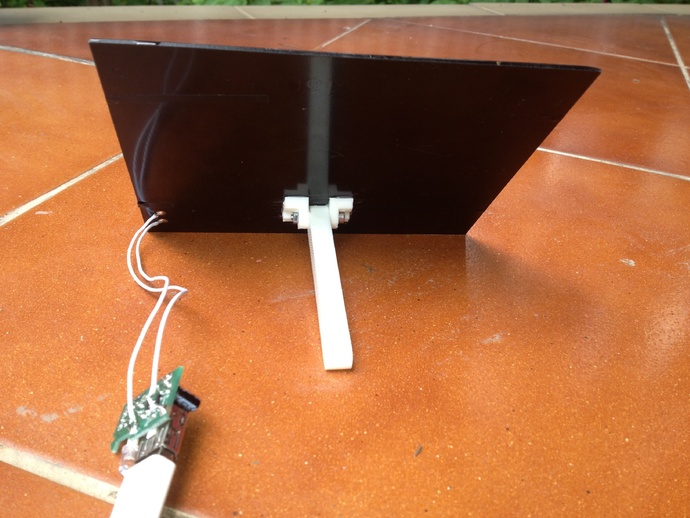 Mini Solar Charger Adjustable Foot
