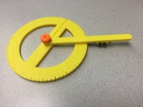 Auditory Protractor for Visually Impaired