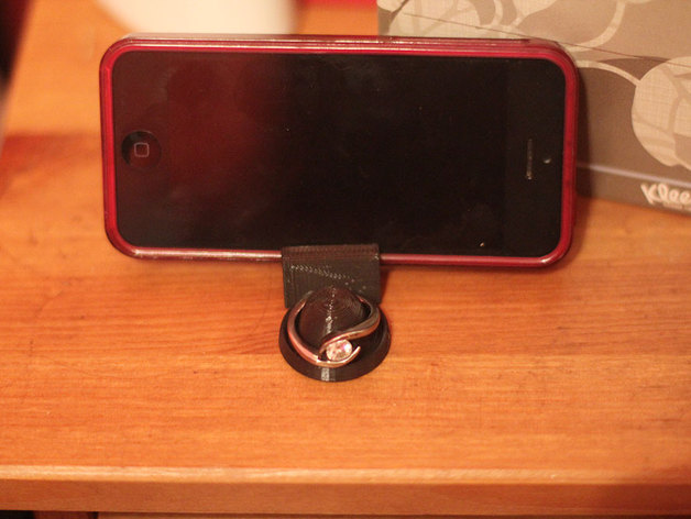 Ring and iPhone holder