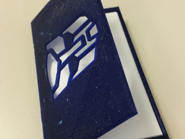 Business Card holder - Autobot symbol