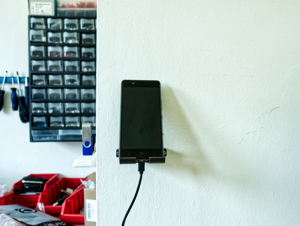 Universal Phone Stand With Wall Mount