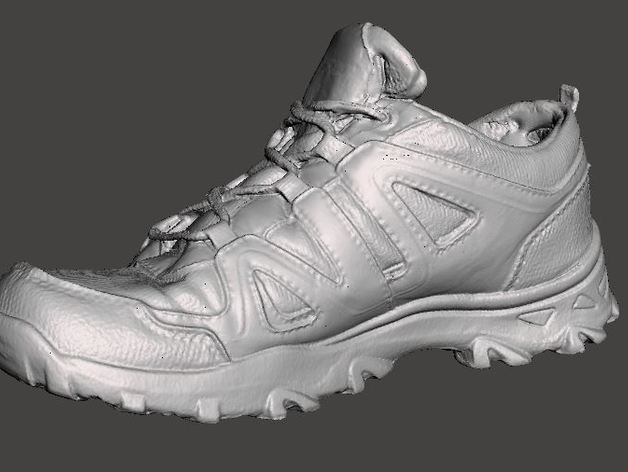 Running shoe 3D scan