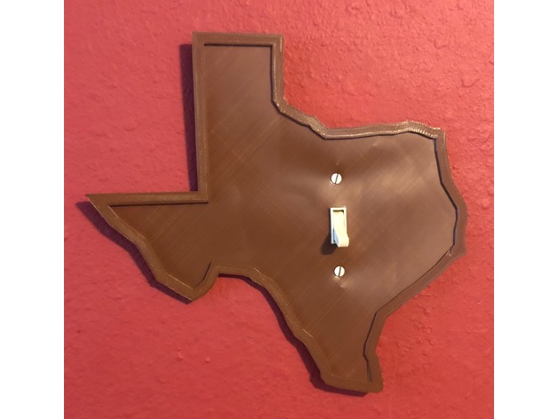 Texas Light Switch Plate