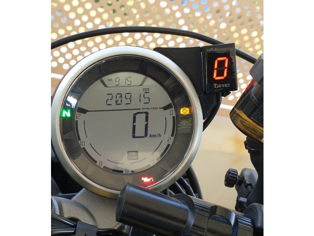 ducati scrambler gear indicator