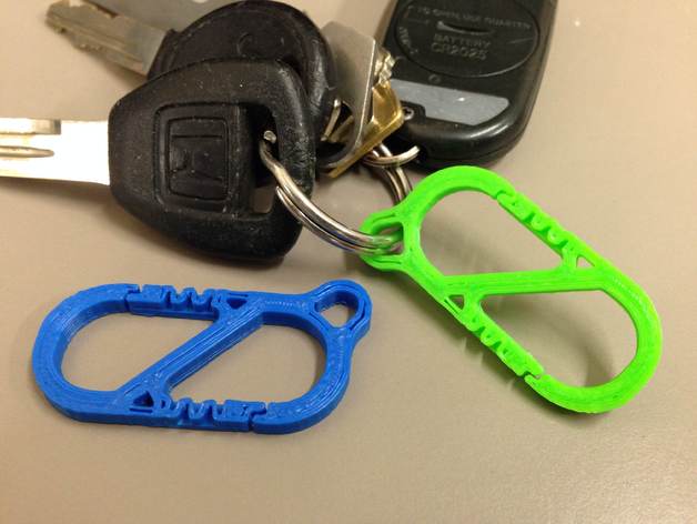 Mini S-Carabiner, Strong Clip