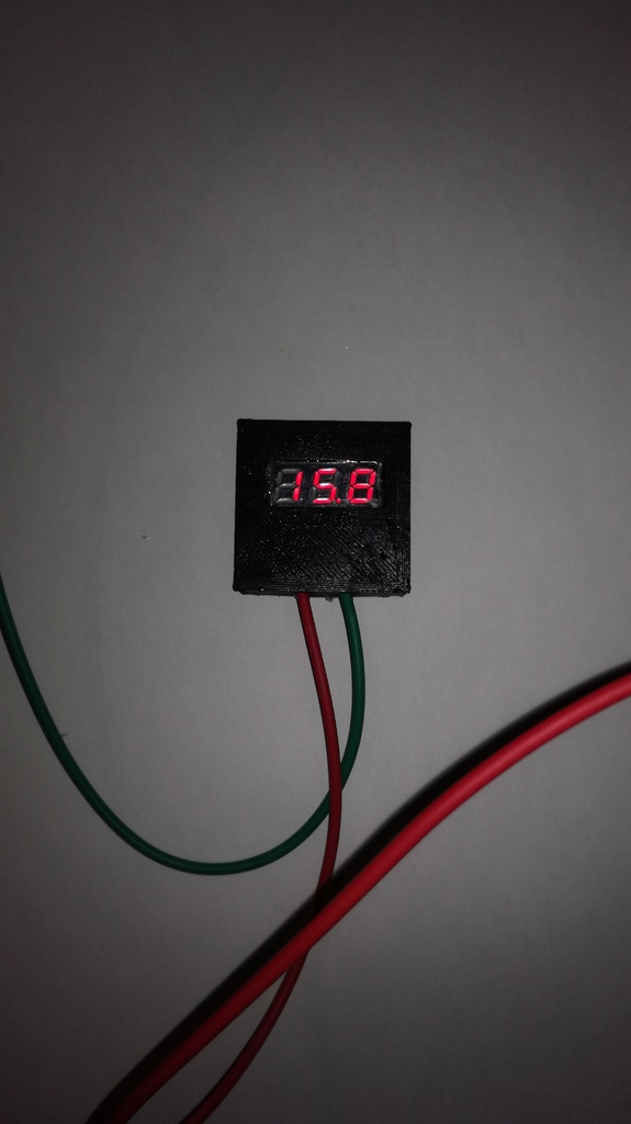 12 volt led mini meter case