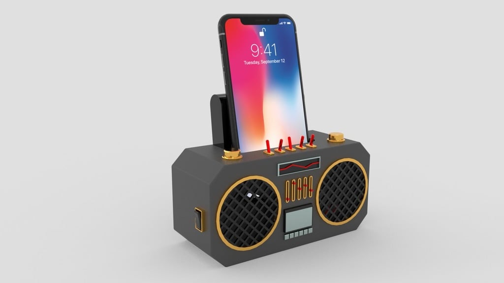 Phone Speaker Boombox