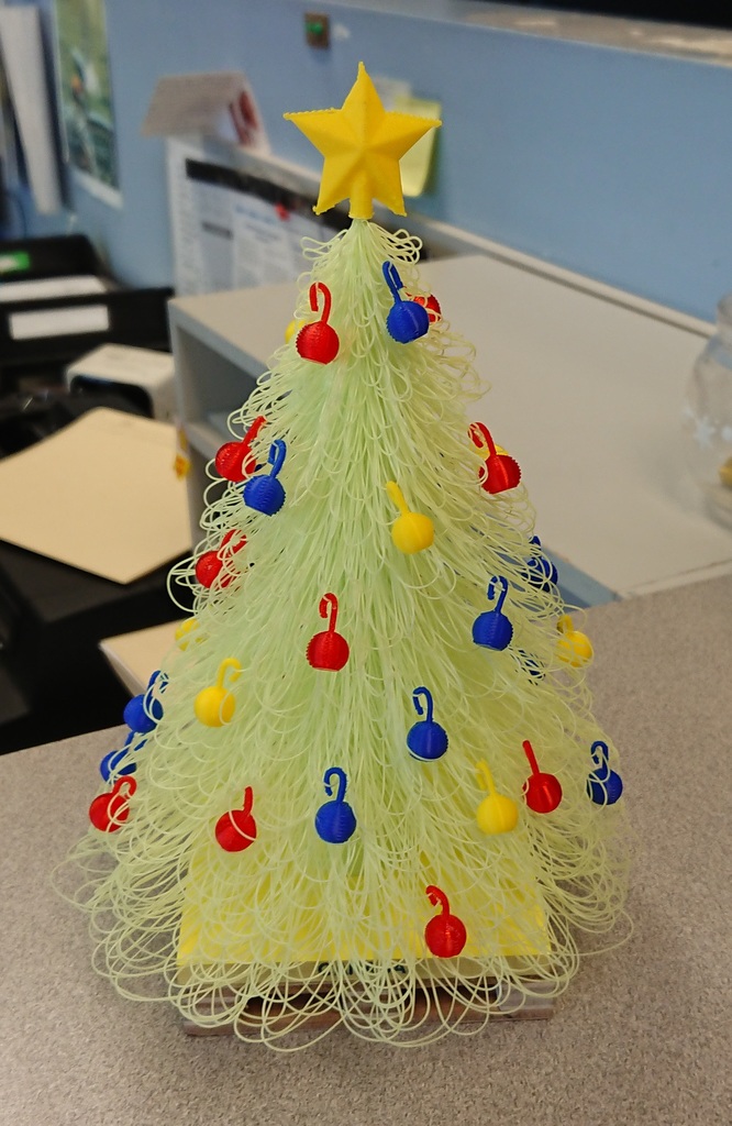EZ Print Christmas Tree Ornaments with Star