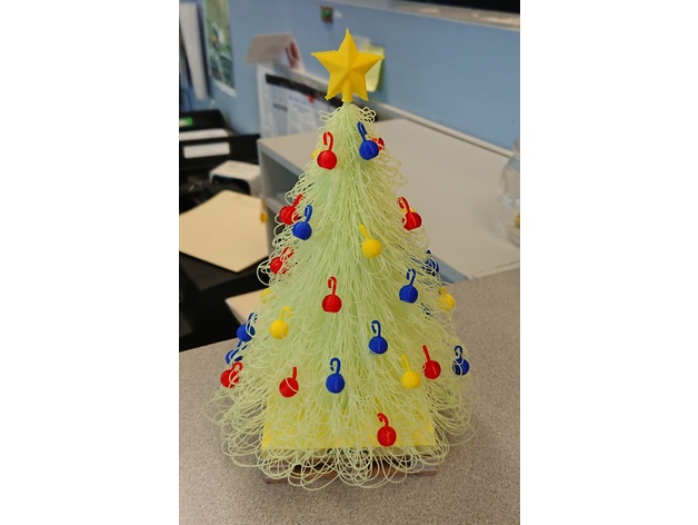 Ez Print Christmas Tree Ornaments With Star