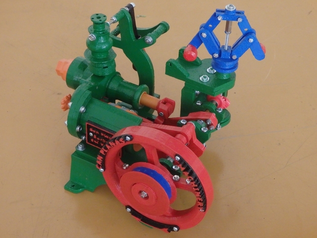 Maqueta de maquina de vapor / Model of steam machine