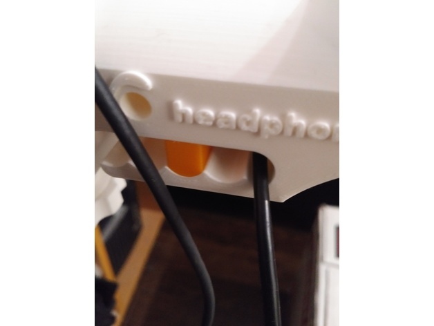 Wire Blocker for Monster Headphone Holder