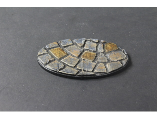 Image of OpenForge Miniature Bases: Cobble (Oval)