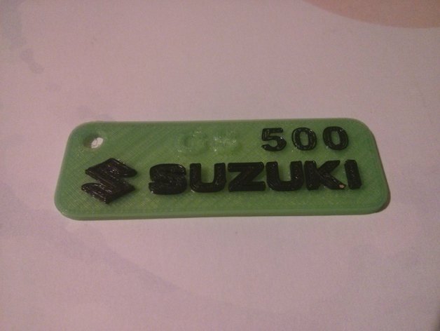Suzuki GS 500 keychain