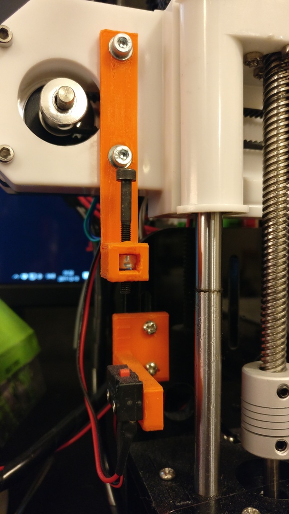 Nylon locking nut Anet A8 z-stop holder