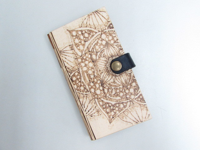 Laser Cut Wooden Phone Cover