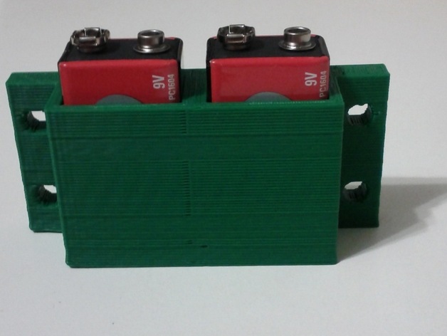 Modular Battery Holder (Or other rectangular things)