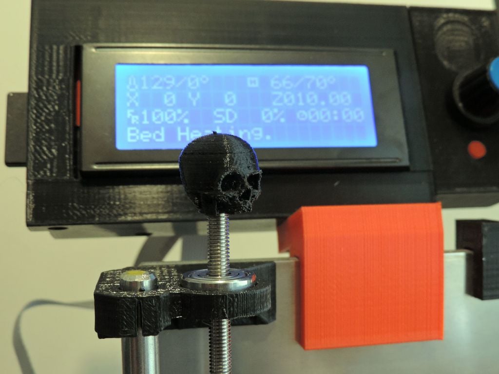 Get Ahead with 3D printing - Prusa Z-Axis Skull Pointer