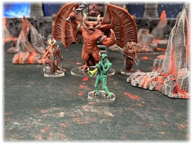 Image of Kingdoms of Hell: Piper Demon (28mm/32mm scale)