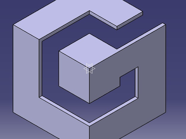 logo gamecube 3D