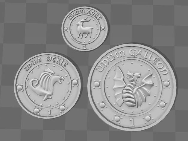 Gringotts Coins