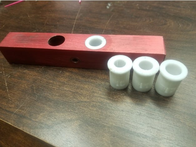 3D printed  Multiple Sizes & Colors Avail MEC Compatible Powder Bushing Tray 